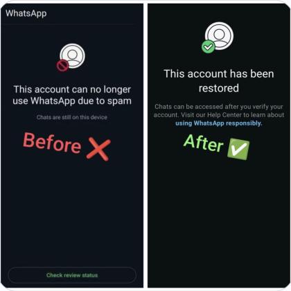 WHATSAPP UNBAN TOOL